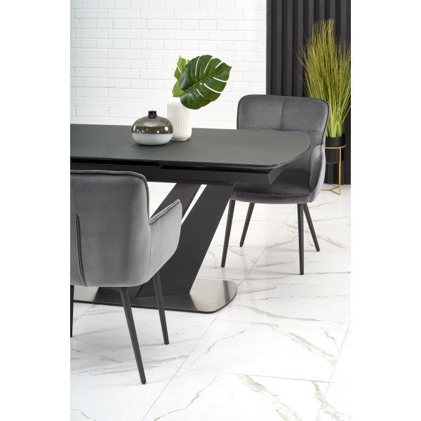 Table  manger baryton 160-200 cm - Gris