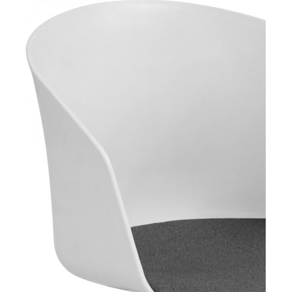 Chaise de bureau Moon - Blanc Chaise de bureau Moon - Blanc