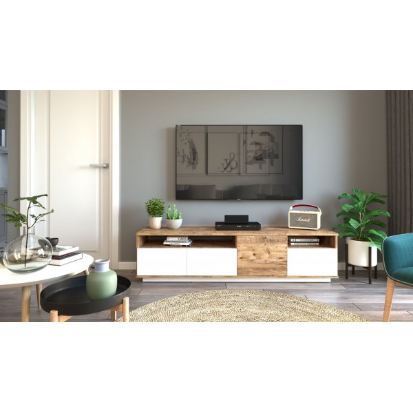 Future mediabank 5 - Grenen/wit Future mediabank 5 - Grenen/wit