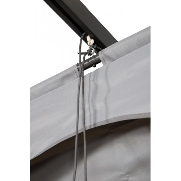 Lazio pergola - Svart/grå Lazio pergola - Svart/grå