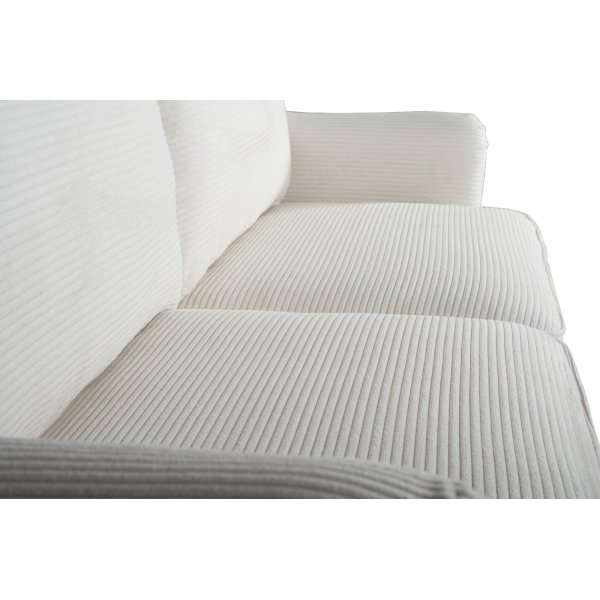 Soffa i beige manchester 210 cm - Howard