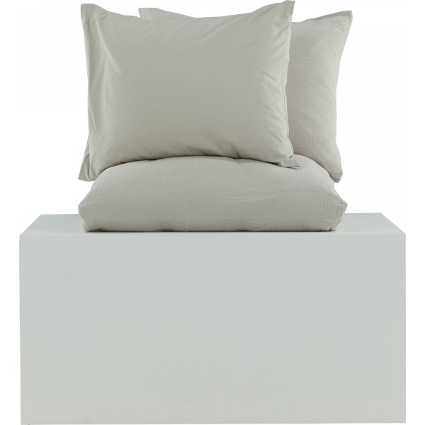 Ensemble de lit de jardin - Gris clair Ensemble de lit de jardin - Gris clair