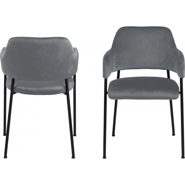 Chaise à cadre Lima - Gris Chaise à cadre Lima - Gris