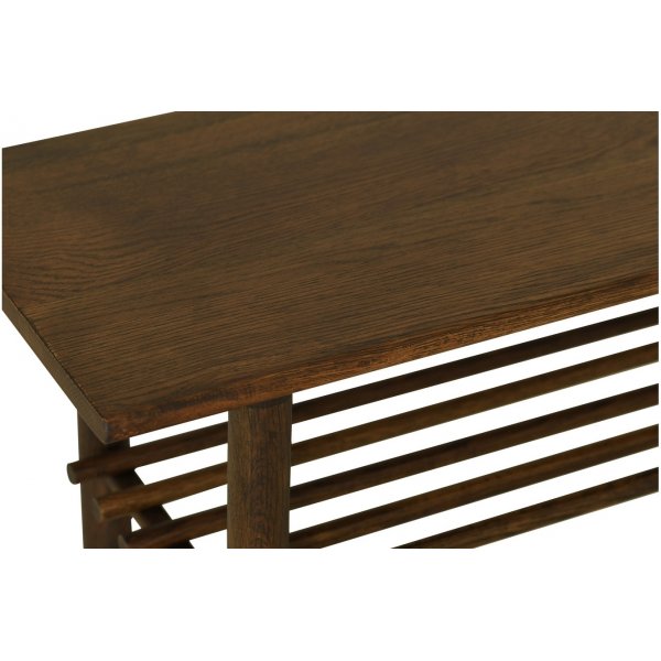 Banc Circus - Chêne laqué marron Banc Circus - Chêne laqué marron