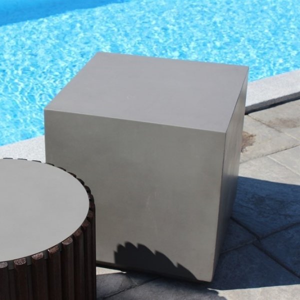 Table Enzo 55 x 55 x 55 cm - Gris