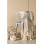 Bondi pld 130x170 cm - Beige/mrkgrn/vit