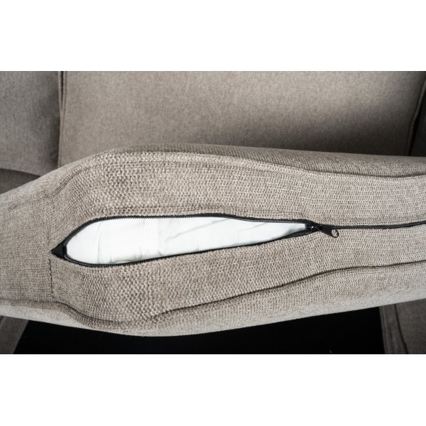 Lit de repos de luxe Howard Watford - Brun clair Lit de repos de luxe Howard Watford - Brun clair