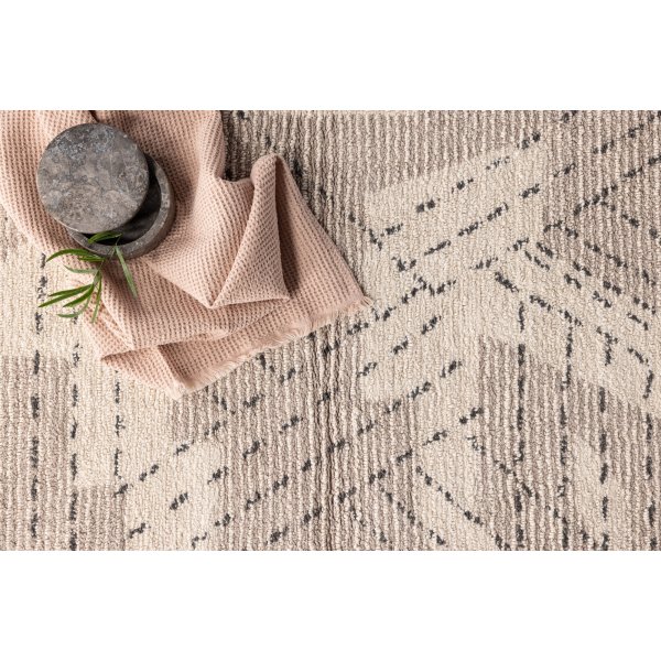 Lorentz matta 60x90 cm - Grå/beige Lorentz matta 60x90 cm - Grå/beige