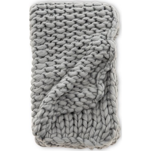 Hägg pläd 130x170 cm - Ljusgrå Hägg pläd 130x170 cm - Ljusgrå