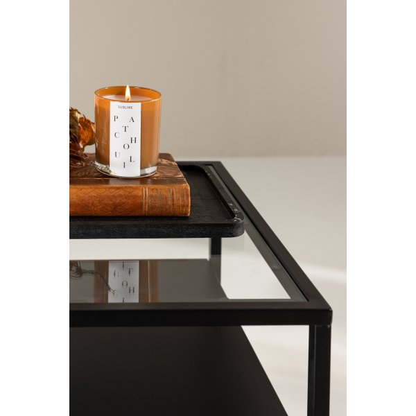 Table d\\\'appoint Fortaleza 40 x 40 cm - Noir
