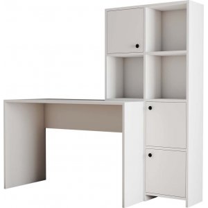 Bureau Silence 156,8 x 51,5 cm, droite - Blanc