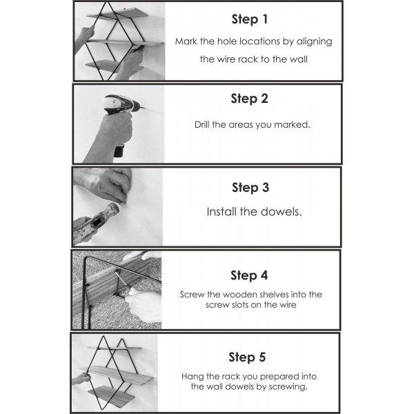 Walter wandplank 07 - Walnoot/zwart