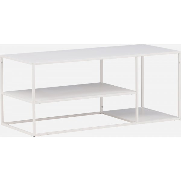 Träne soffbord 120 x 50 cm - Vit Träne soffbord 120 x 50 cm - Vit