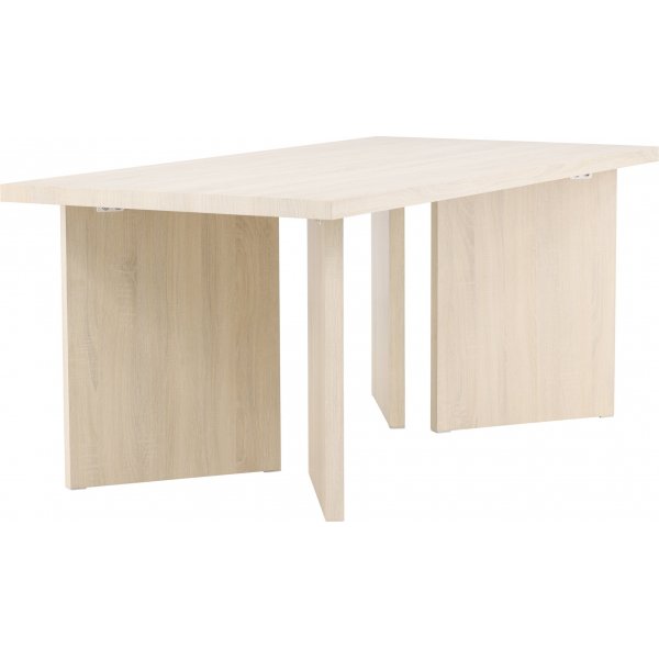 Bassholmen matbord 180 x 90 cm - Whitewash