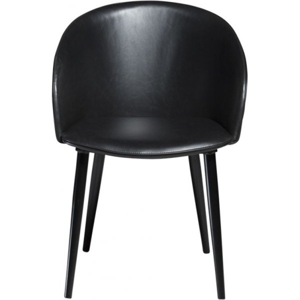 Dual karmstol - Vintage svart