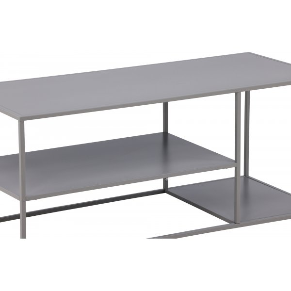 Tr�ne soffbord 120 x 50 cm - Ljusgr�