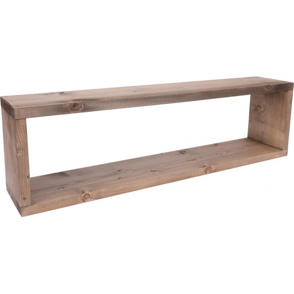 Abstracte wandplank 7 - Walnoot Abstracte wandplank 7 - Walnoot