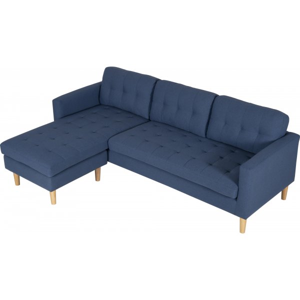 Firenze blauwe omkeerbare divanbank Firenze blauwe omkeerbare divanbank