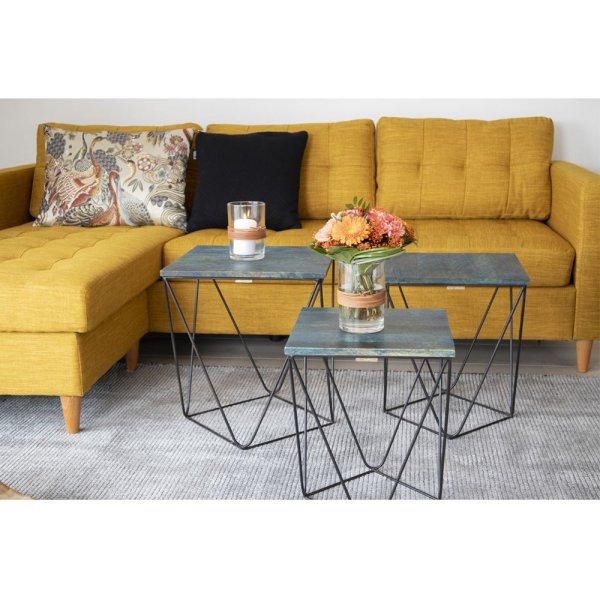 Ranchi Satsbord - Mango tr�/marmor