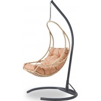 Floria hängstol - Beige/svart Floria hängstol - Beige/svart