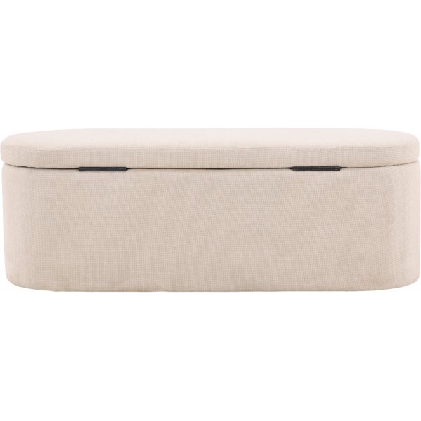 Pouf Potenza - Blanc cassé Pouf Potenza - Blanc cassé