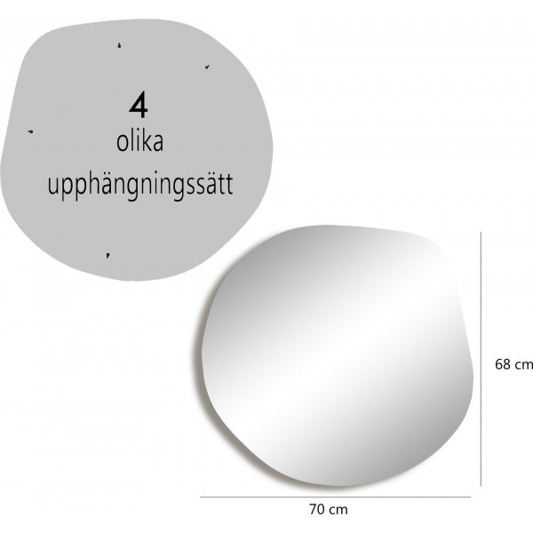 Miroir mural Asso Miroir mural Asso