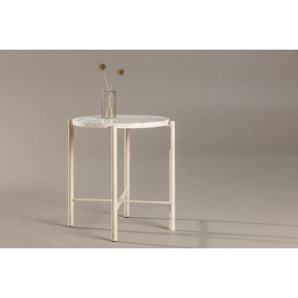 Sandhamn soffbord 40 cm - Beige