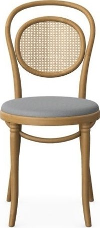 No 10 matstol med rottingrygg - Valfri stomme och kldsel