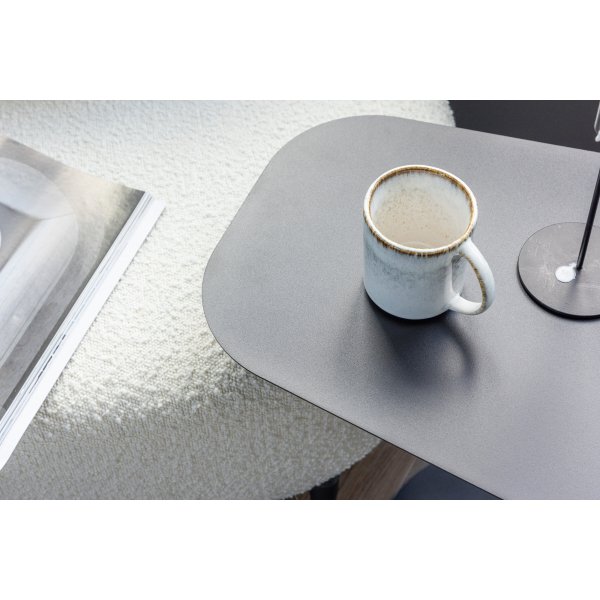 Table d'appoint San José 50 x 38 cm - Noir Table d'appoint San José 50 x 38 cm - Noir