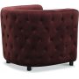 Fastland chesterfield ftlj - Vinrd (Sammet)