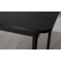 Wayne Matbord 120x80 cm - Svartbetsad ek