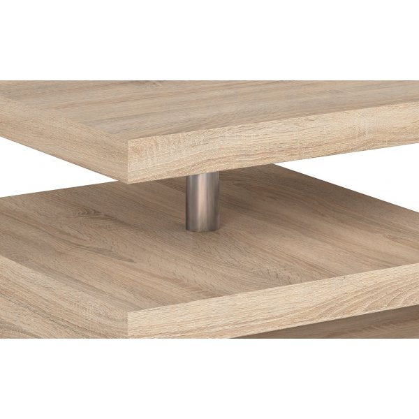 Glimp soffbord 120 x 60 cm - Sonoma ek