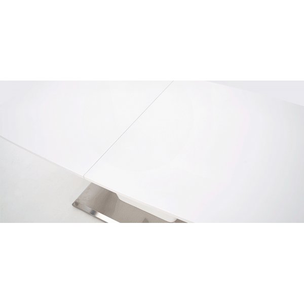 Annelise eettafel 160-220 cm - Wit hoogglans Annelise eettafel 160-220 cm - Wit hoogglans