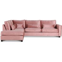Adore Loungesoffa XL öppet avslut vänster - Dusty pink (Sammet) Adore Loungesoffa XL öppet avslut vänster - Dusty pink (Sammet)