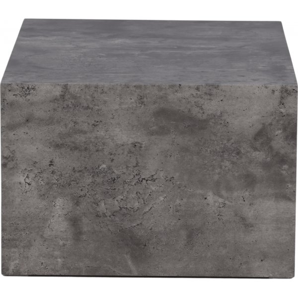 Table basse York 80 x 60 cm - Gris fonc