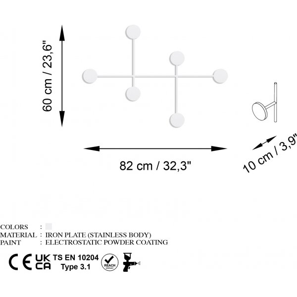 Cintre pour femme - Blanc