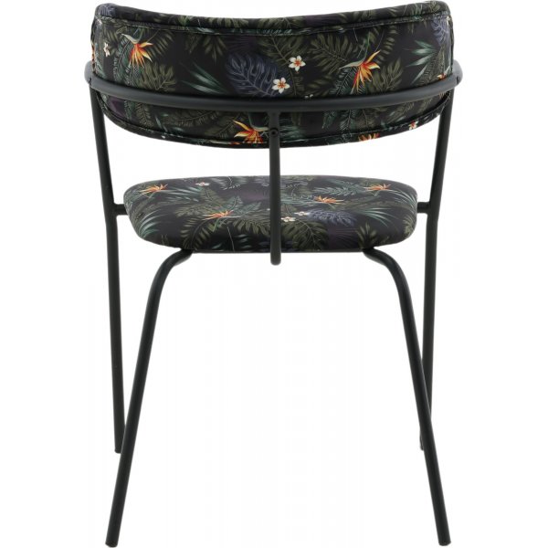 Chaise cadre Tell - Fleur noire