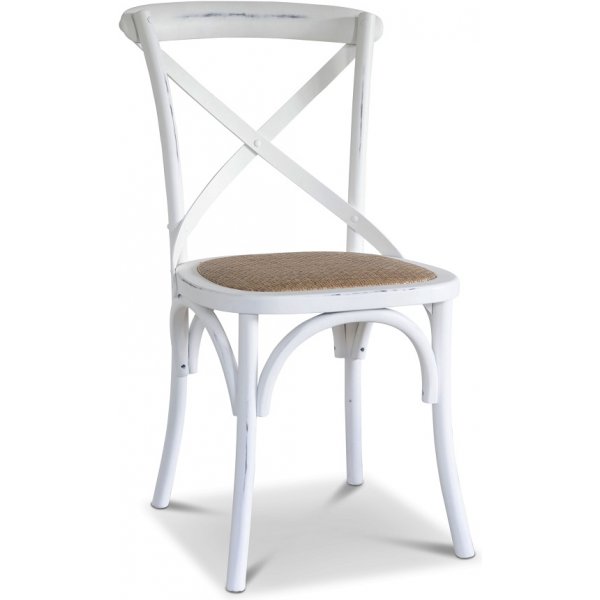 Matgrupp; Bord 180x90 cm med 6 st vita gaston stolar Matgrupp; Bord 180x90 cm med 6 st vita gaston stolar