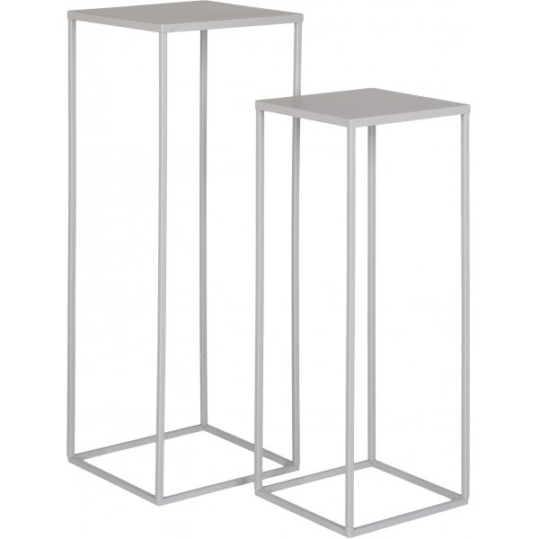 Table d\\\'appoint Beja 19/22 x 19/22 cm - Beige sable