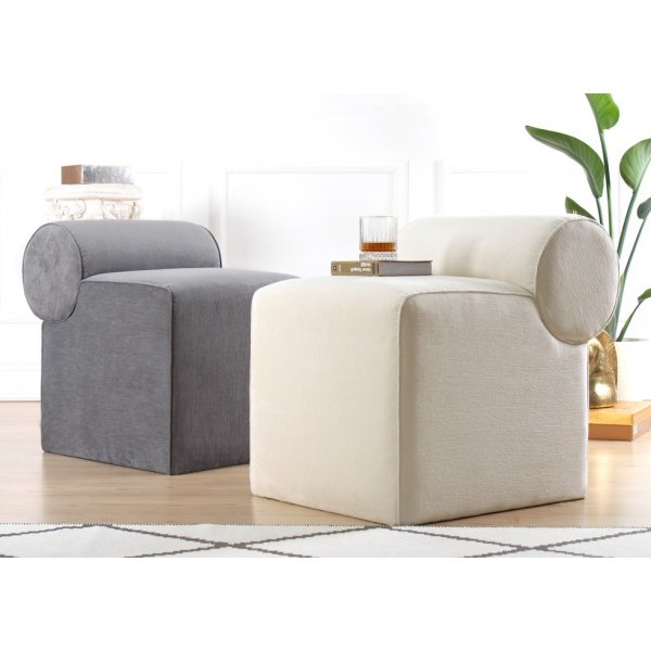 Pouf Linburg - Crème Pouf Linburg - Crème