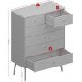 Softline byr med 6 ldor - Svart