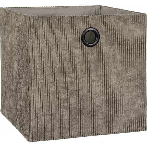 Augusta frvaringslda 30x30x30 cm - Olivgrn