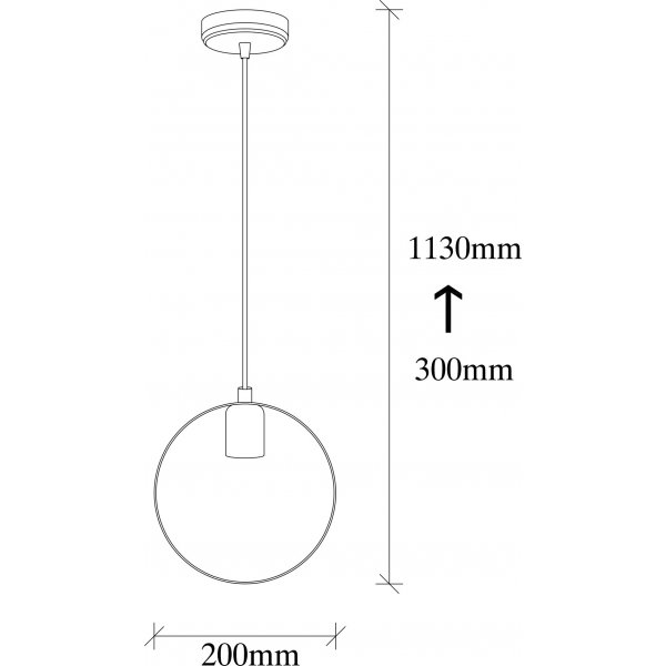 Plafonnier Haldur 4561 - Or/noir Plafonnier Haldur 4561 - Or/noir