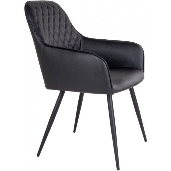 Chaise de Salle à Manger Harbo - Noir Chaise de Salle à Manger Harbo - Noir