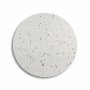 Terrazzo runt soffbord  85 cm - Bianco Terrazzo & underrede AIR