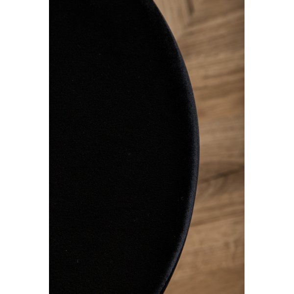 Mariana sittpuff - Svart sammet Mariana sittpuff - Svart sammet