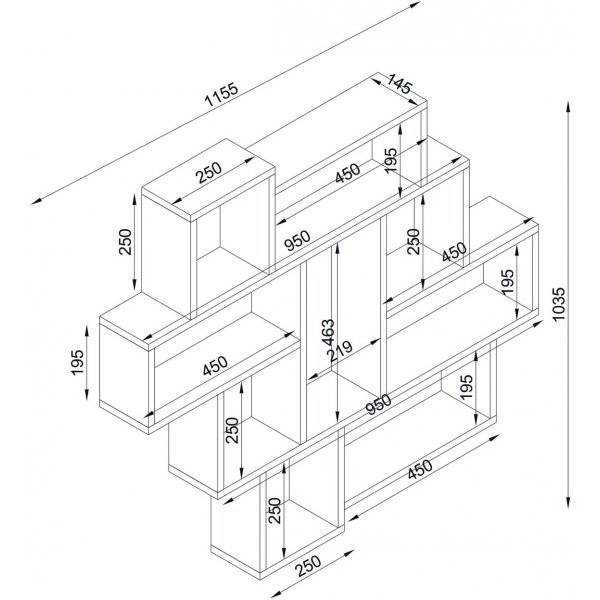 Parola wandplank - Travertijn Parola wandplank - Travertijn