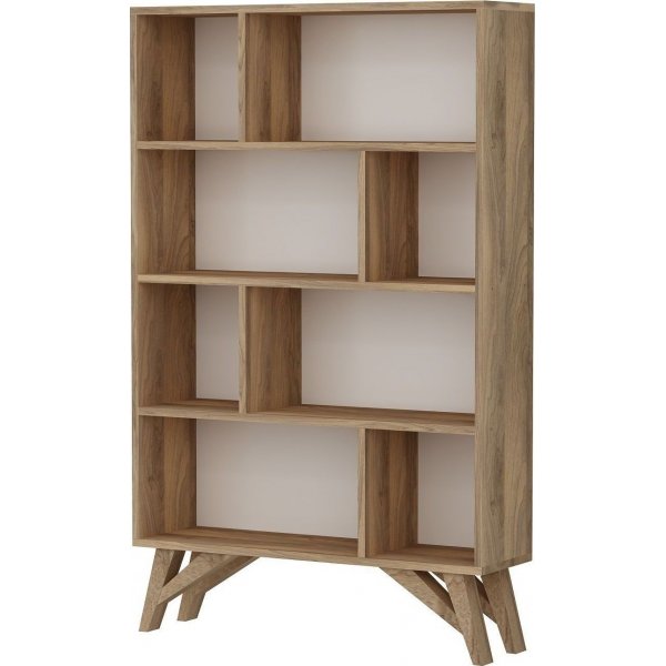 Flamingo bokhylla - Valnöt Flamingo bokhylla - Valnöt