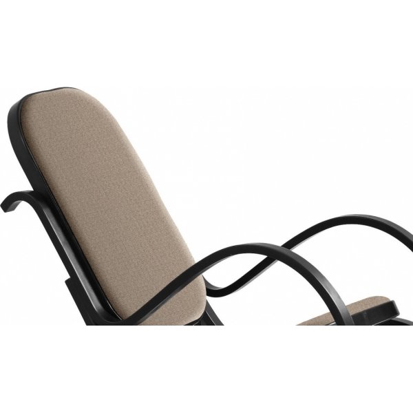 Komfort gungstol - Brun/wenge Komfort gungstol - Brun/wenge