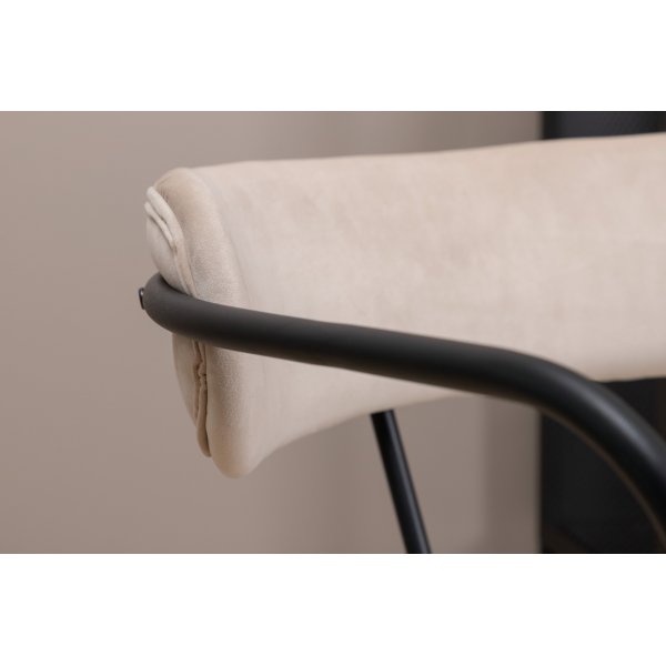 Fauteuil Shaun - Velours beige